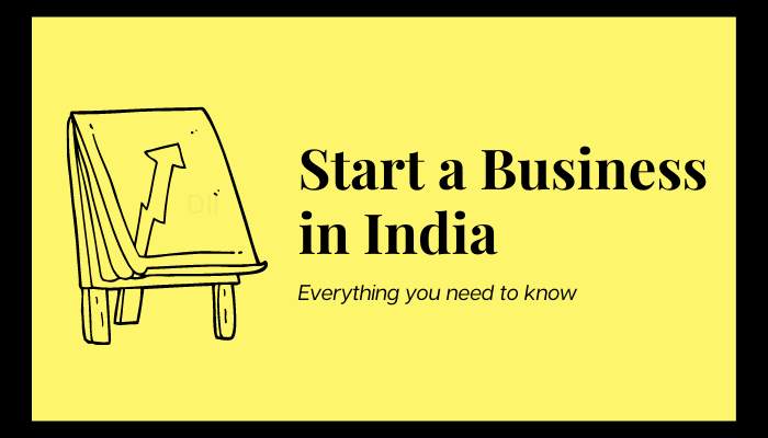 start a business in India illustration