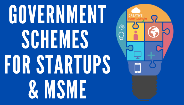 government schemes for startups