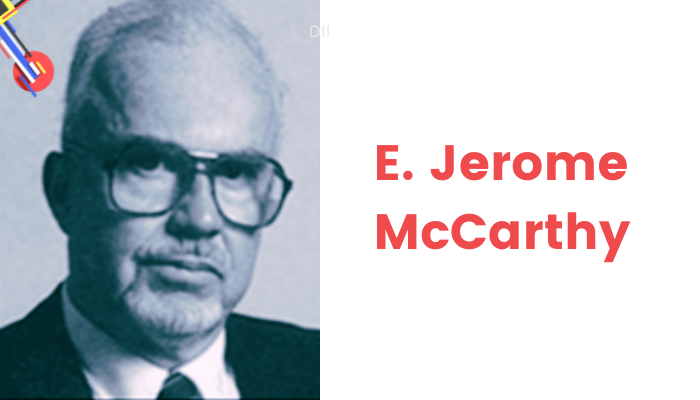 E. Jerome McCarthy is the founder of 4 Ps of marketing mix